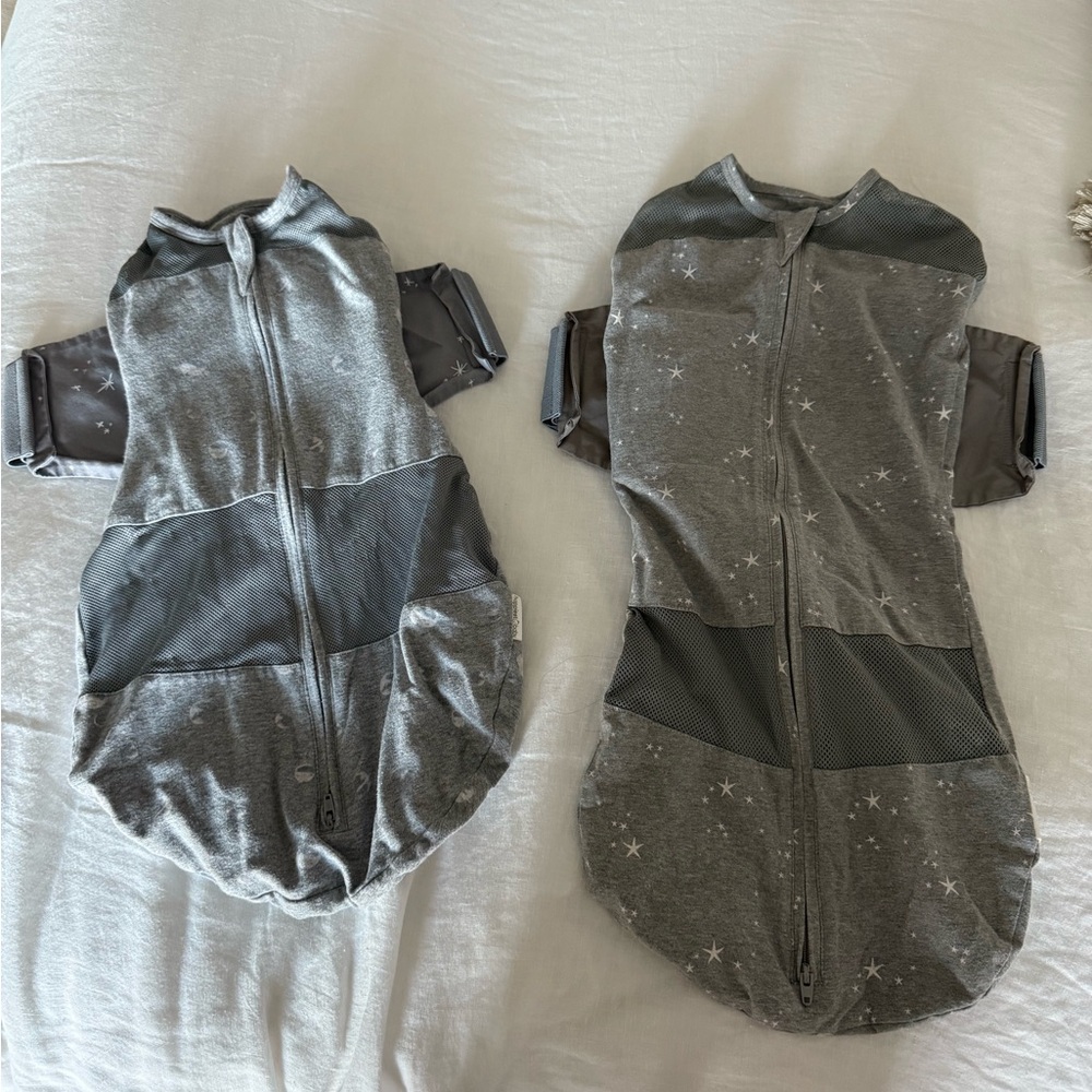 Happiest Baby Snoo Sleep Sack: Gray Starry Kids Pajamas Sleep Sacks